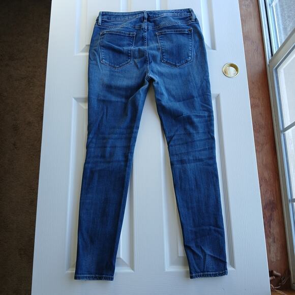 Vigoss Jagger Skinny Dark Wash 30 distressed  31"W 28"L ripped destruction - Picture 2 of 16